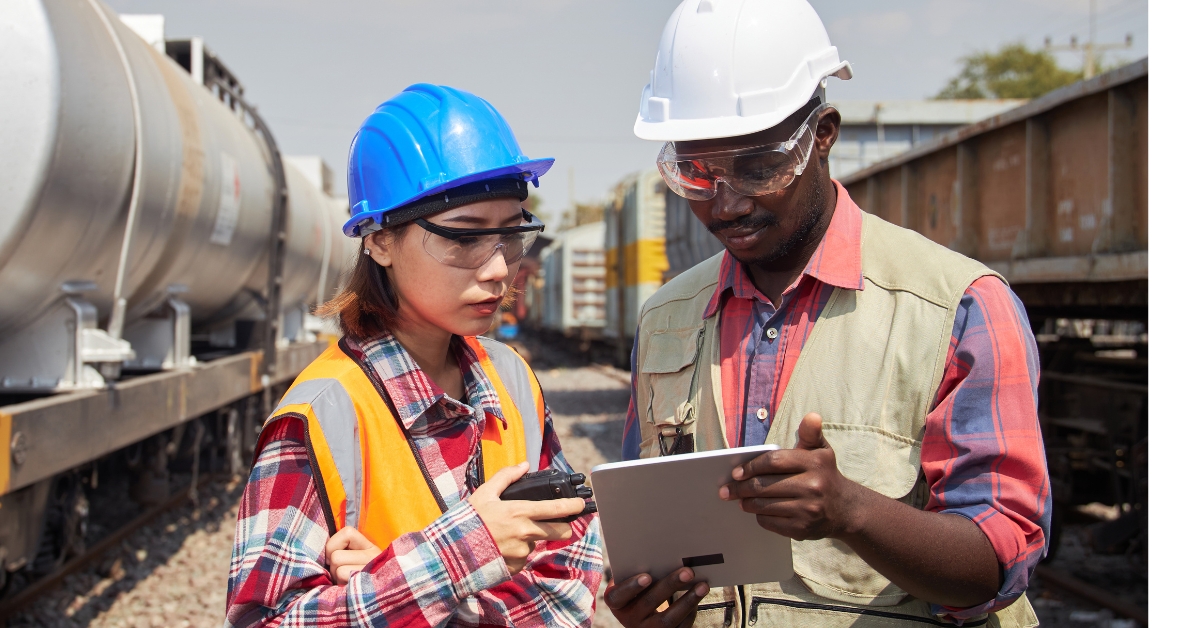 railcar inspection using yard management technology